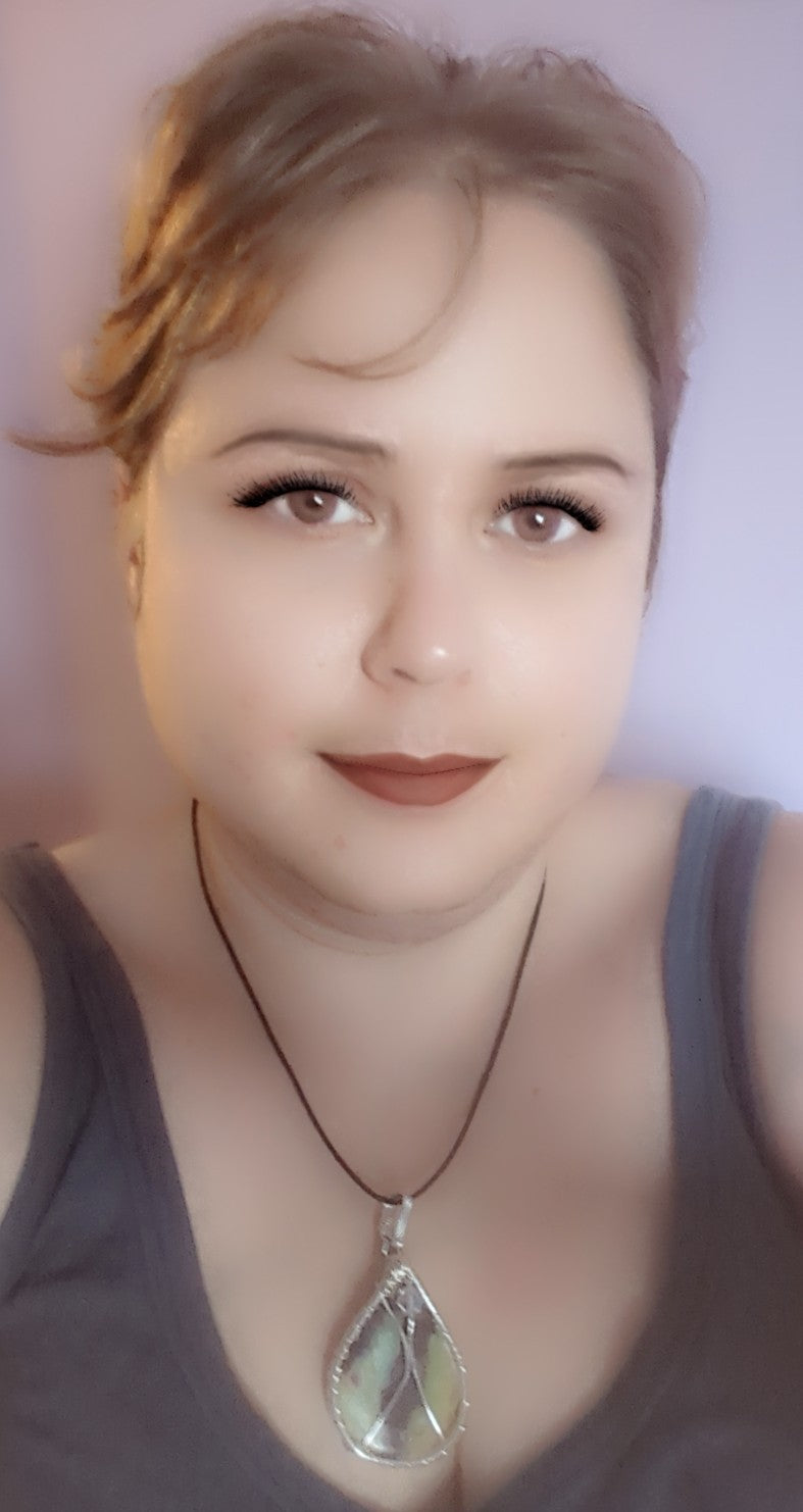 Rare Kammererite Gemstone Pendant with Adjustable Necklace Cord