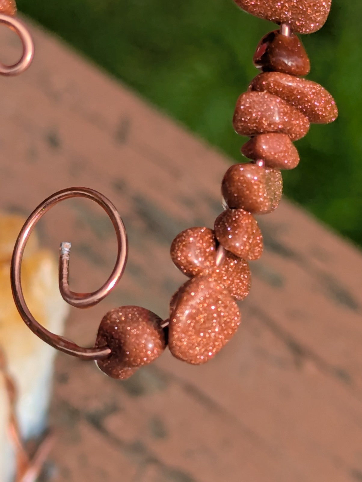 Citrine and Gold Sandstone Tree for Abundance and Emotional Well-being