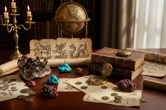 Crystals in Ancient Mythology: From Atlantis to Olympus