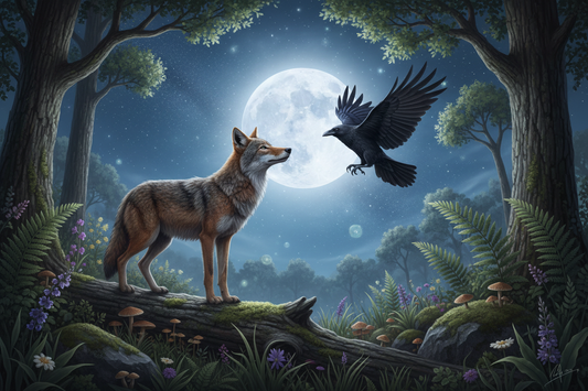 Love & Loneliness/ The Tale of Coyote & Crow