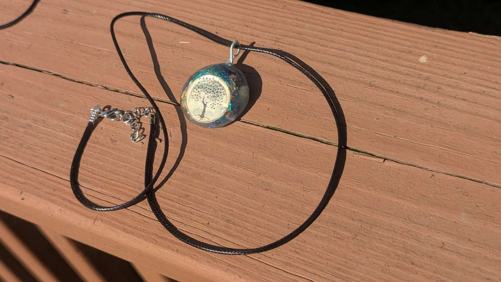 Lapis Lazuli and Aquamarine Orgonite, For Protection, Serenity, Truth, & Wisdom | Crystal Arborist