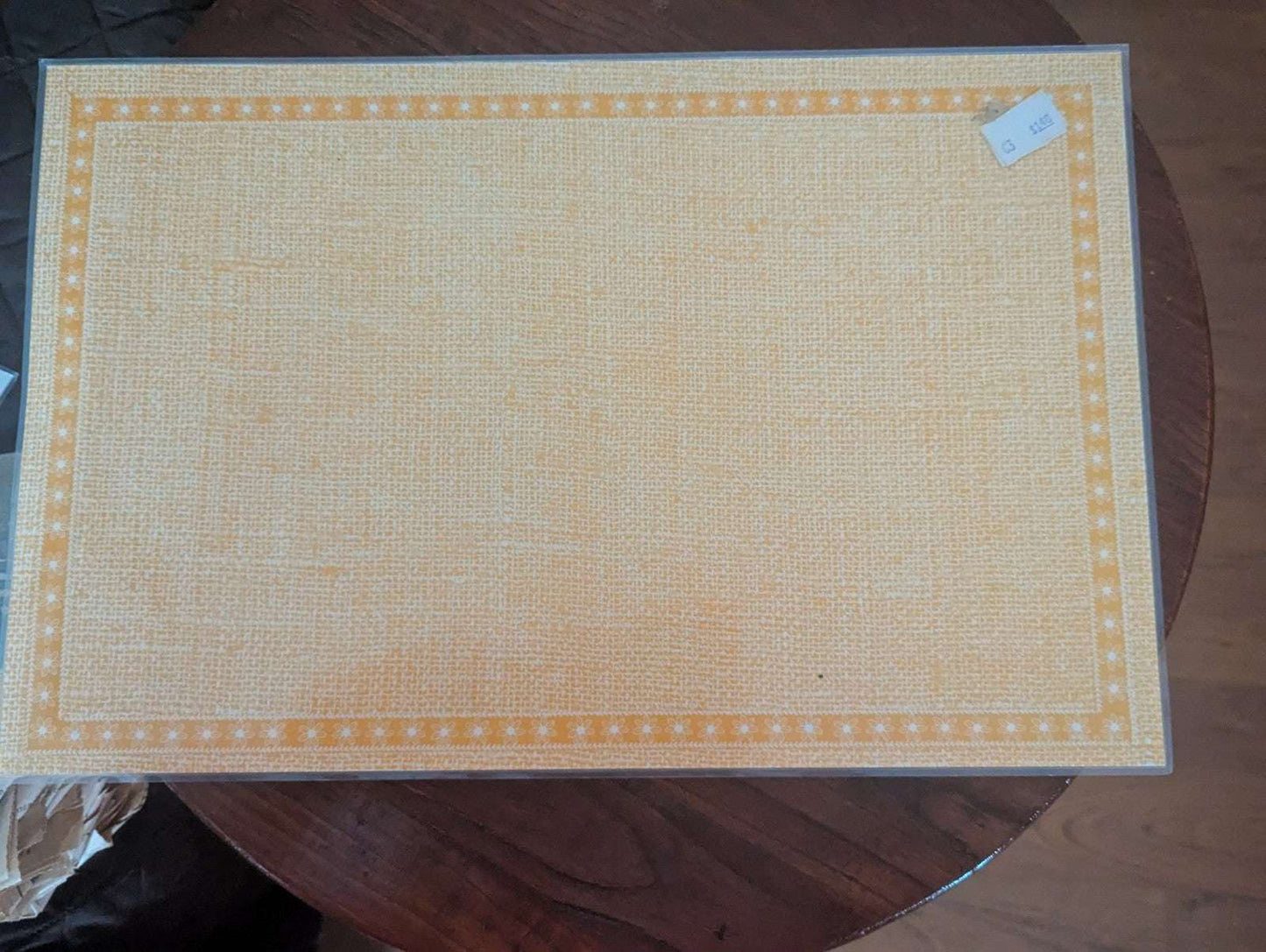 1968 Vintage Laminated Placemats, San Juan Gate and 1000 Islands Ontario | Crystal Arborist