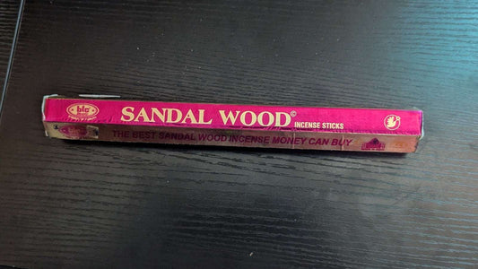 BIC Sandal Wood Incense Sticks, Fragrant, Aromatic | Crystal Arborist