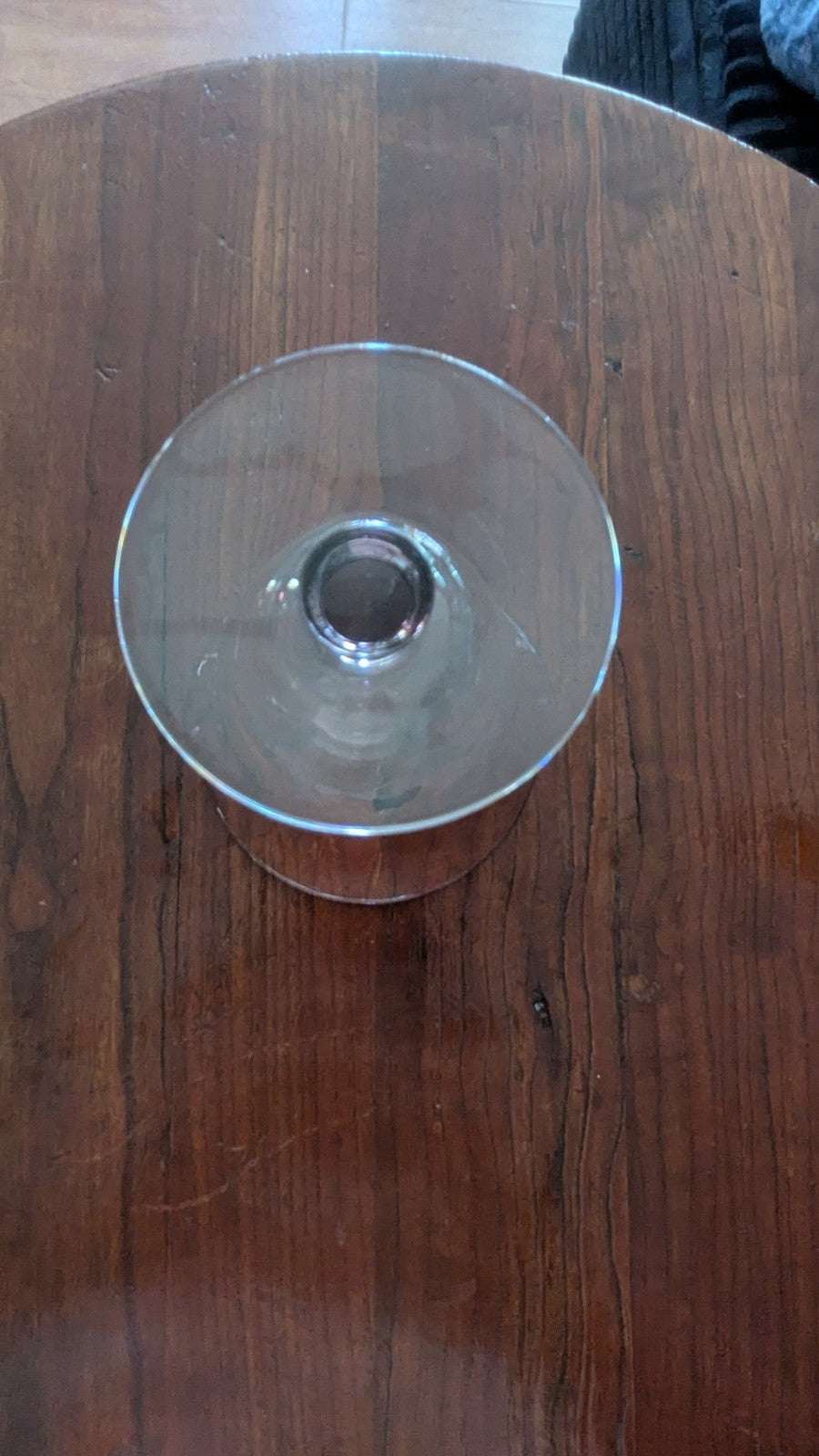 Vintage Purple Glass Ice Cream Glass, Drinking Glass | Crystal Arborist