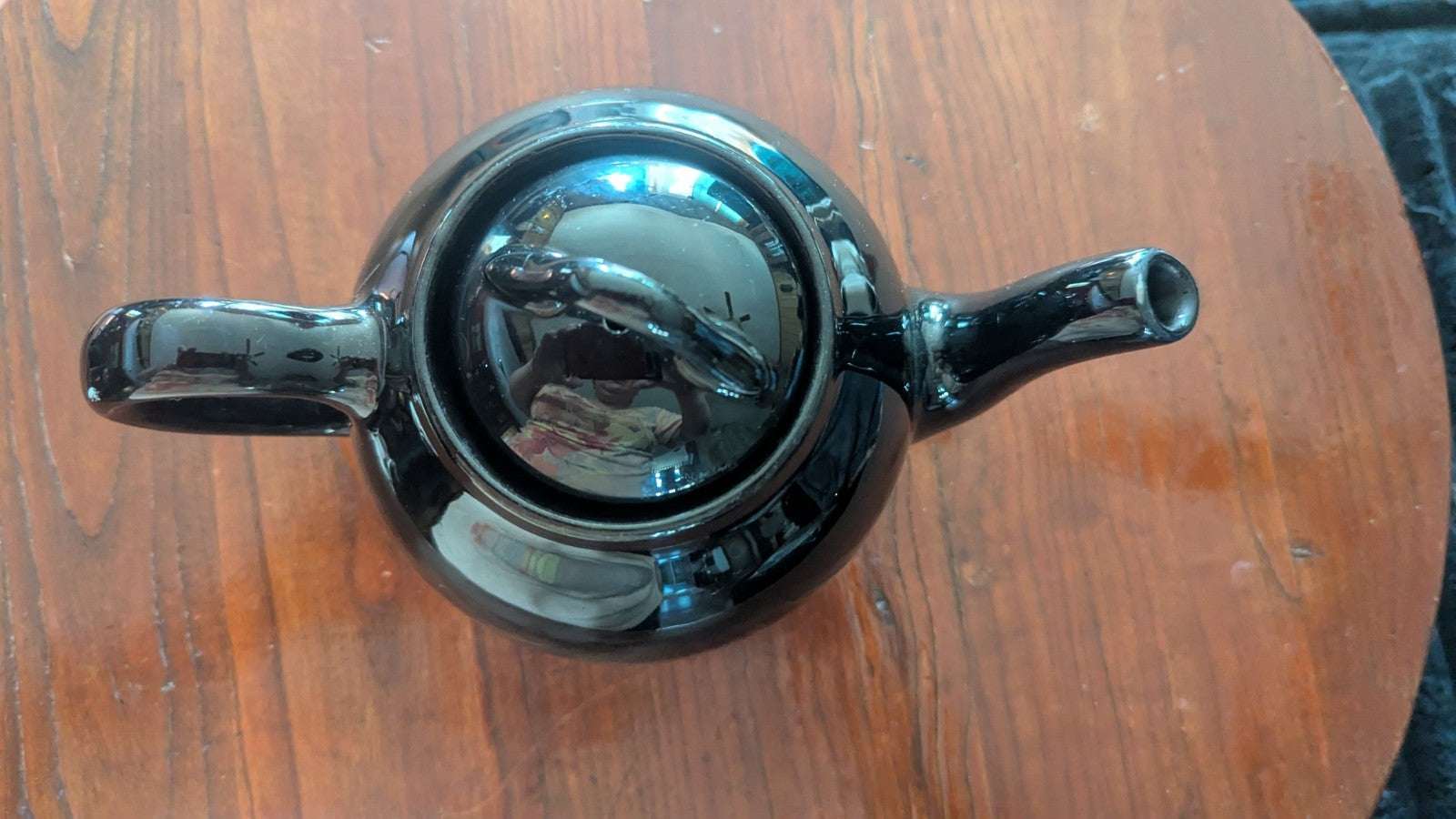 Vintage Lipton Tea Teapot, Black | Crystal Arborist