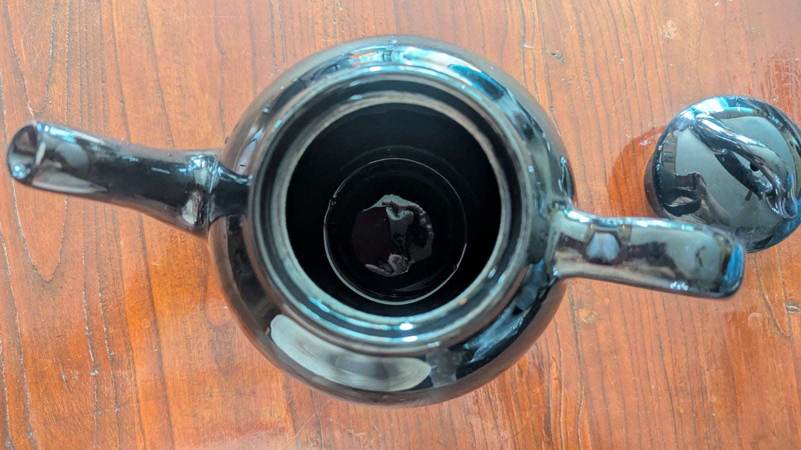 Vintage Lipton Tea Teapot, Black | Crystal Arborist