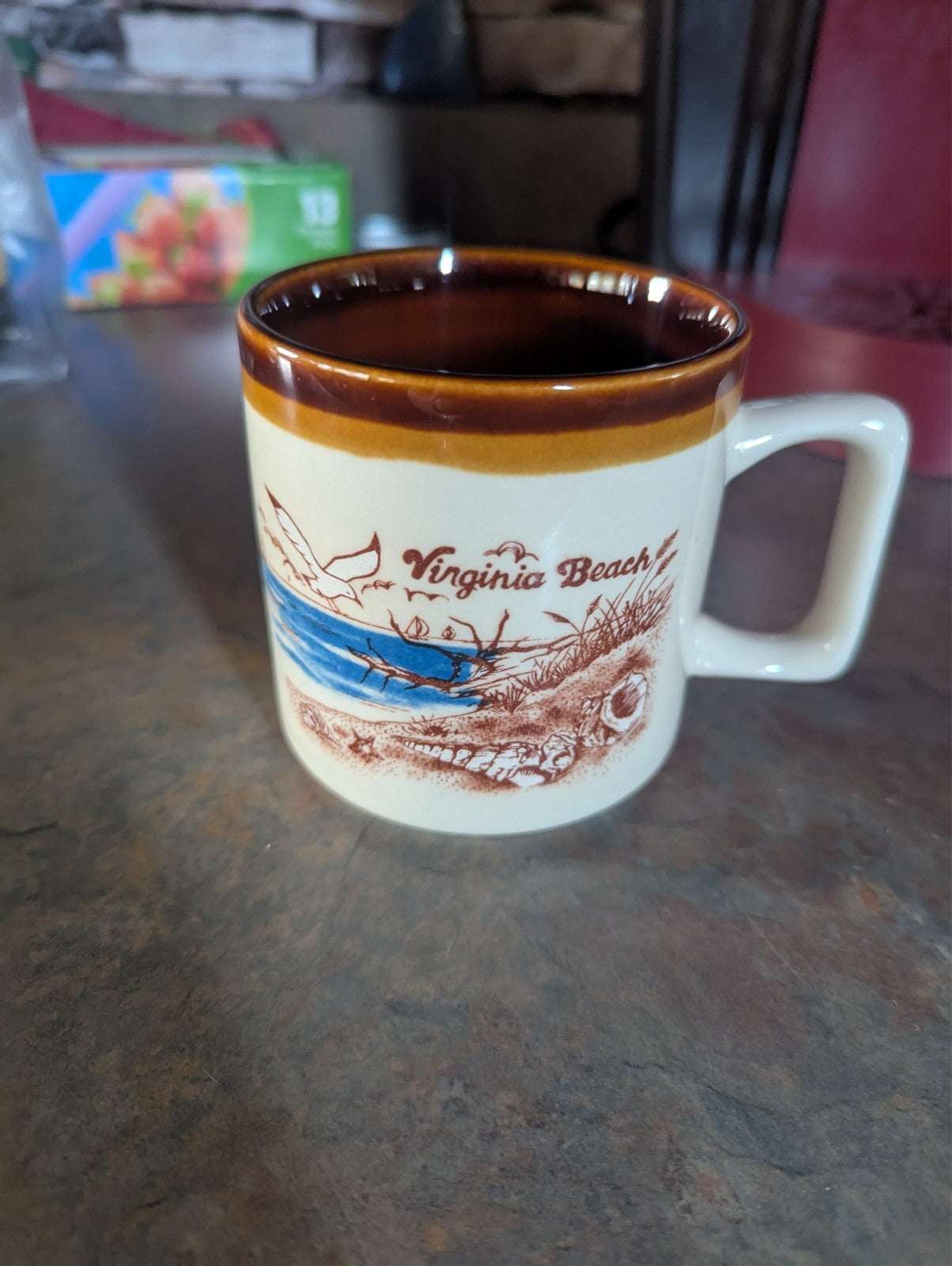 Vintage Virginia Beach Coffee Cup | Crystal Arborist