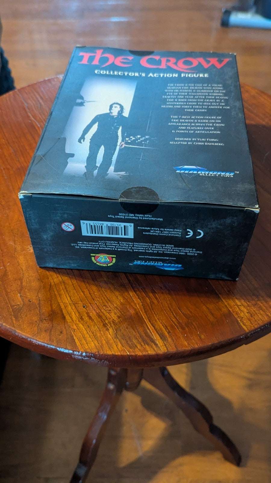 The Crow, Diamond Select Collector's Action Figure, Eric Draven, In Box | Crystal Arborist
