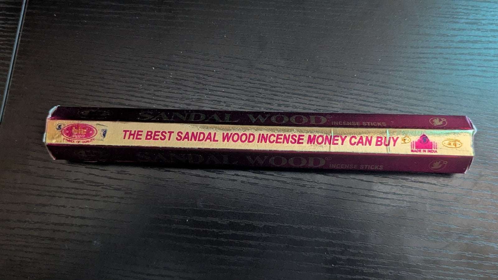 BIC Sandal Wood Incense Sticks, Fragrant, Aromatic | Crystal Arborist