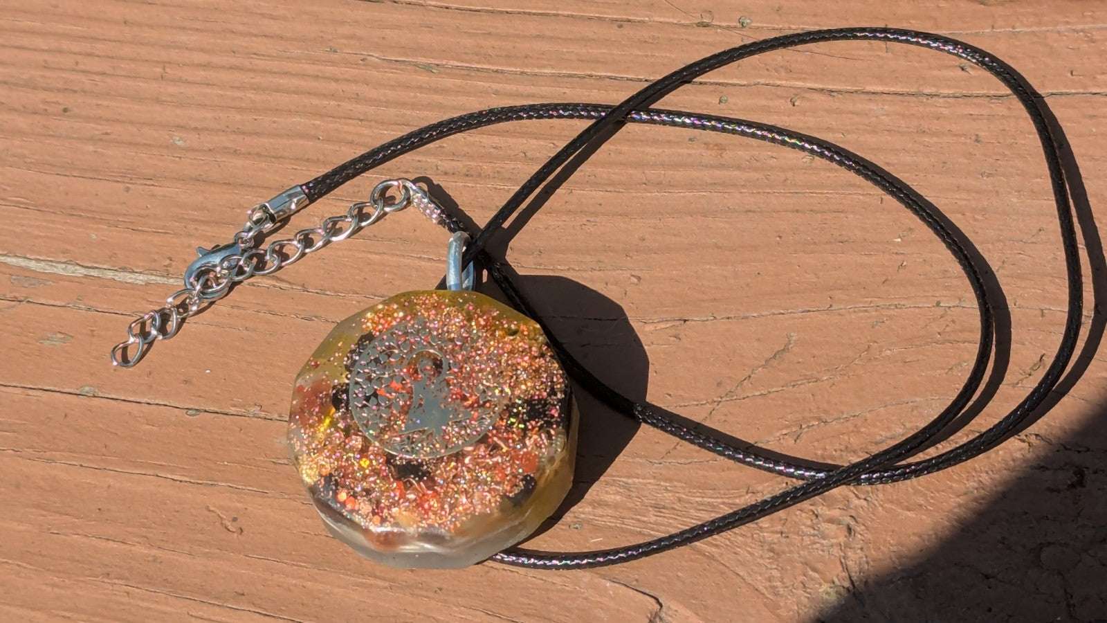 Citrine and Red Agate Orgonite, for Protection and Prosperity | Crystal Arborist