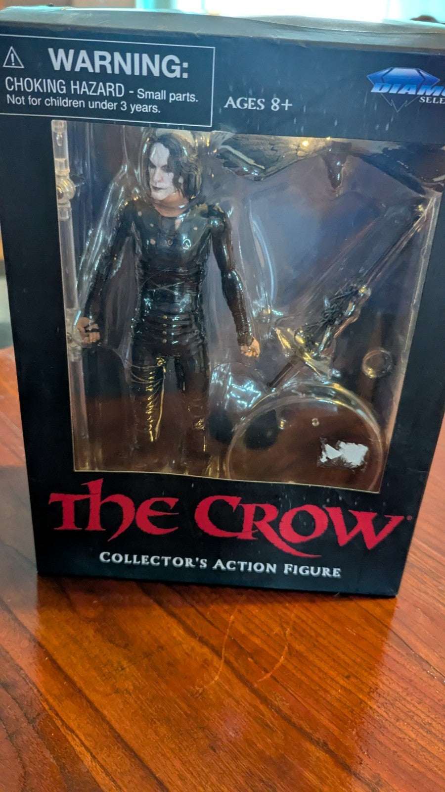 The Crow, Diamond Select Collector's Action Figure, Eric Draven, In Box | Crystal Arborist