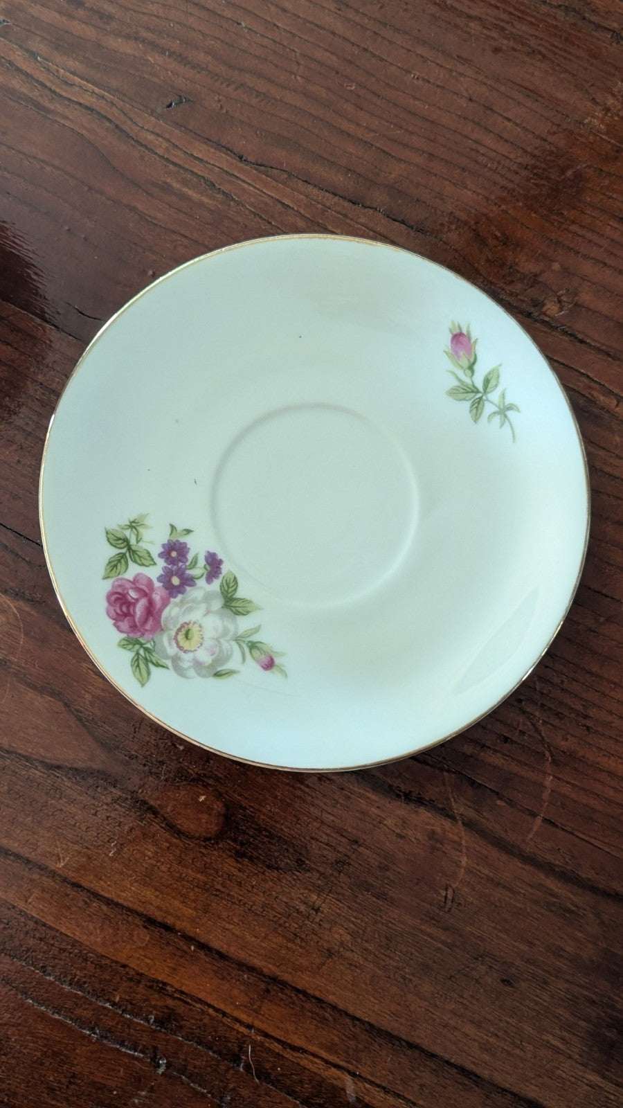 Vintage Tea Cup And Plate, Japan, Floral Design | Crystal Arborist