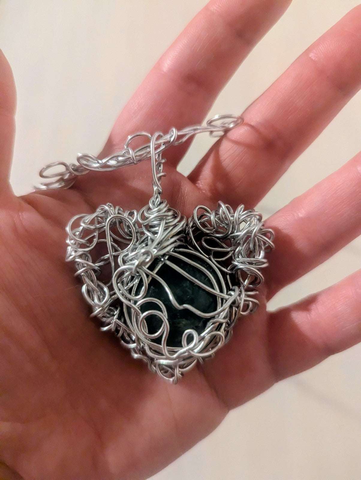 Green Aventurine Necklace for Heart Chakra and Emotional Healing | Crystal Arborist