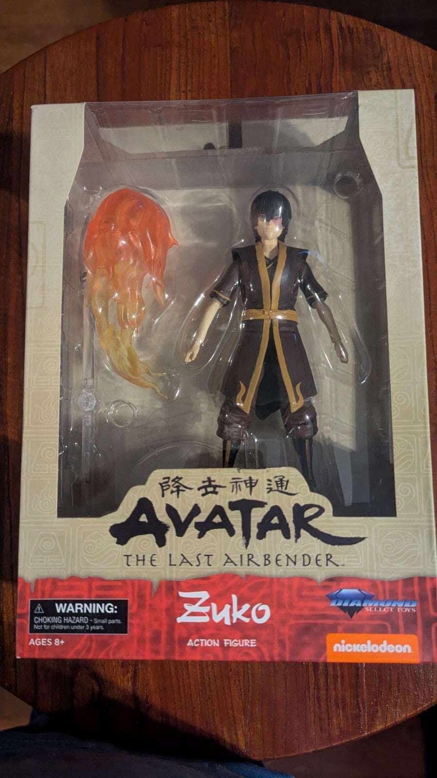 Zuko, Avatar: The Last Airbender, Diamond Select Figure | Crystal Arborist