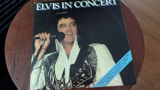 Elvis Presley Elvis In Concert APL2-2587 Vinyl Double LP GF Vintage 1977 Records | Crystal Arborist