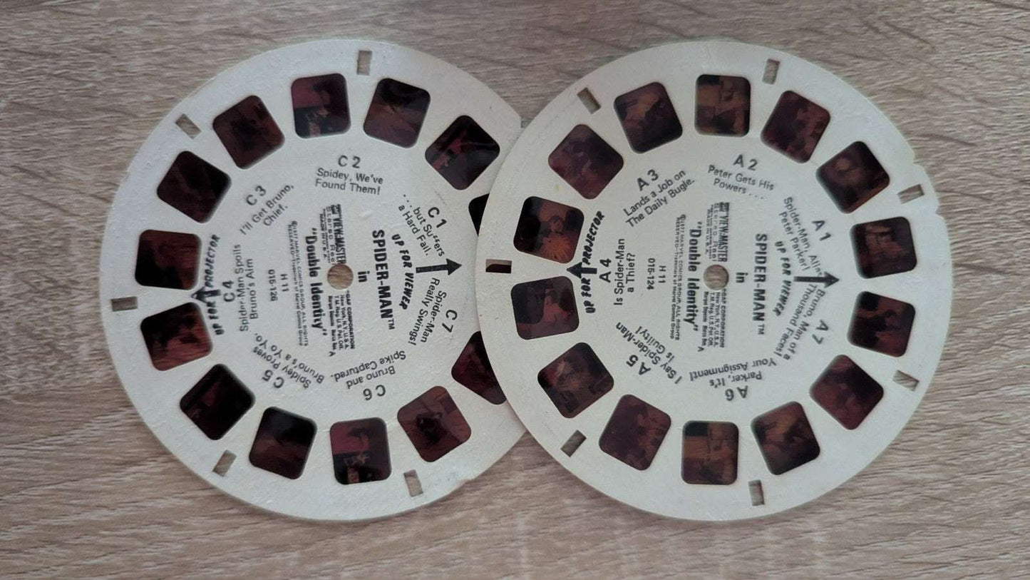 Vintage 1970s View-Master, Six Slides, Capt. America, Spiderman, Hulk, Dr.... | Crystal Arborist