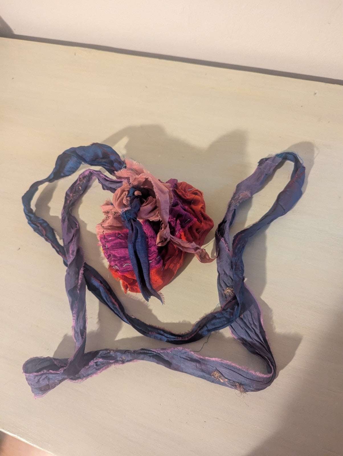 Peace & Abundance Gemstone Bundle, Handmade Drawstring Bag, Amethyst, Citrine.. | Crystal Arborist