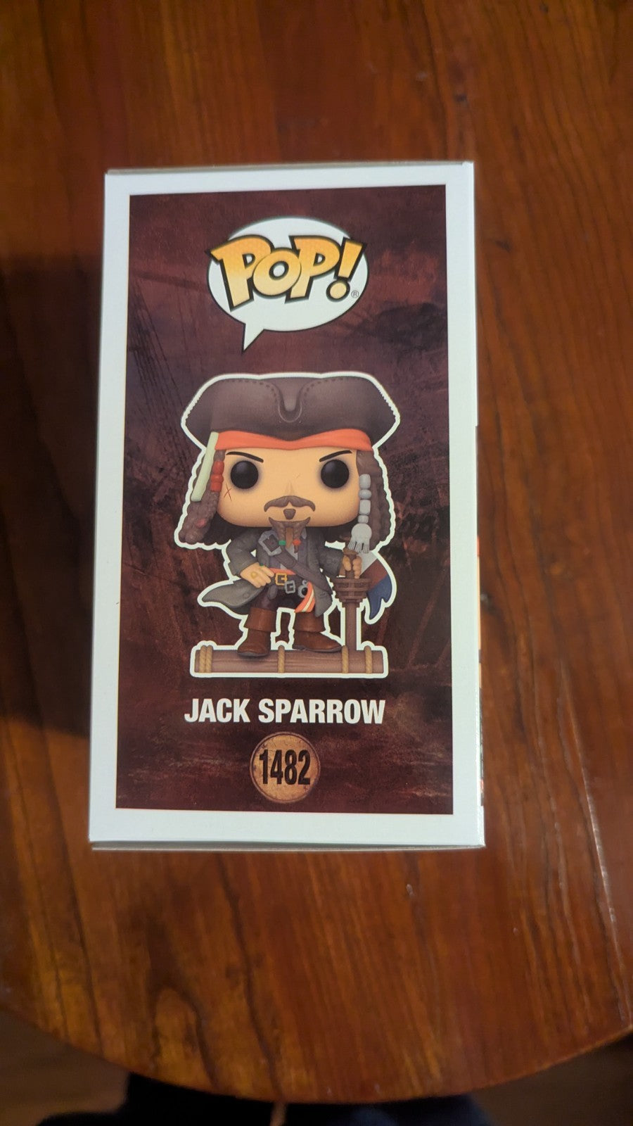 Captain Jack Sparrow Funko Pop, #1482, Funko Specialty Series Exclusive | Crystal Arborist
