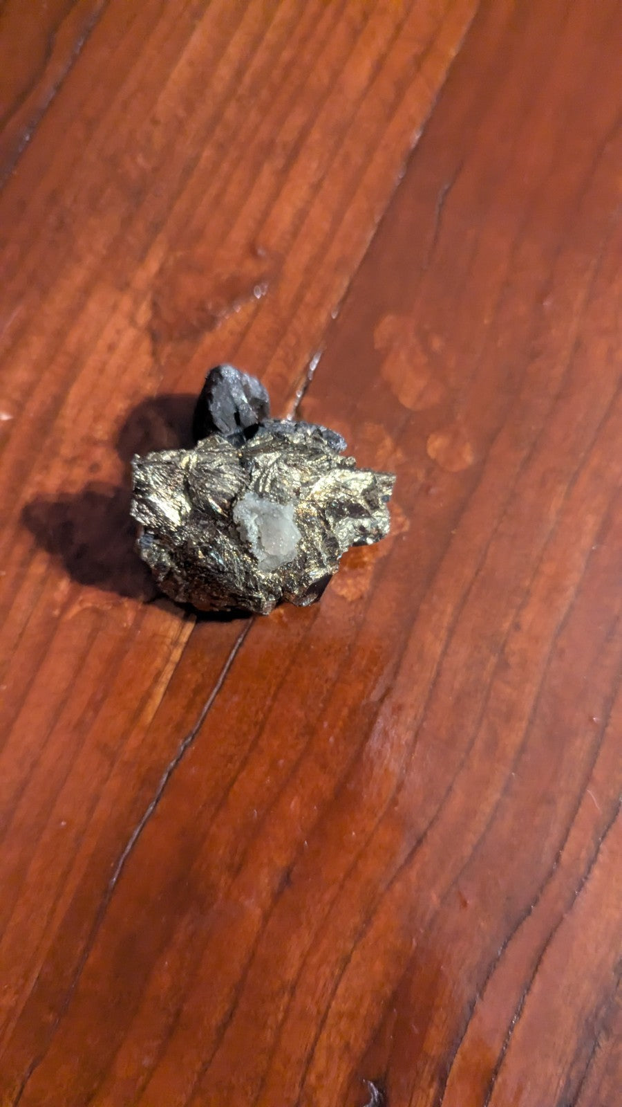 35G Natural Chalcopyrite Crystal Cluster Mineral Specimen Reiki