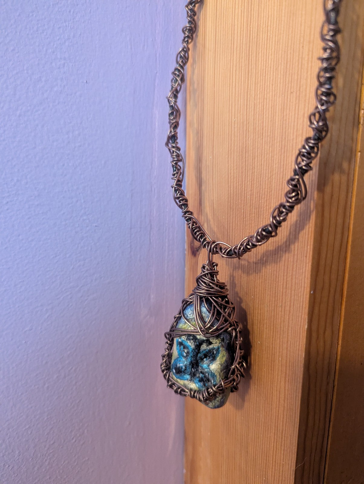 Crescent Moon Pendant  For Transformation, Growth, and Connection to Nature