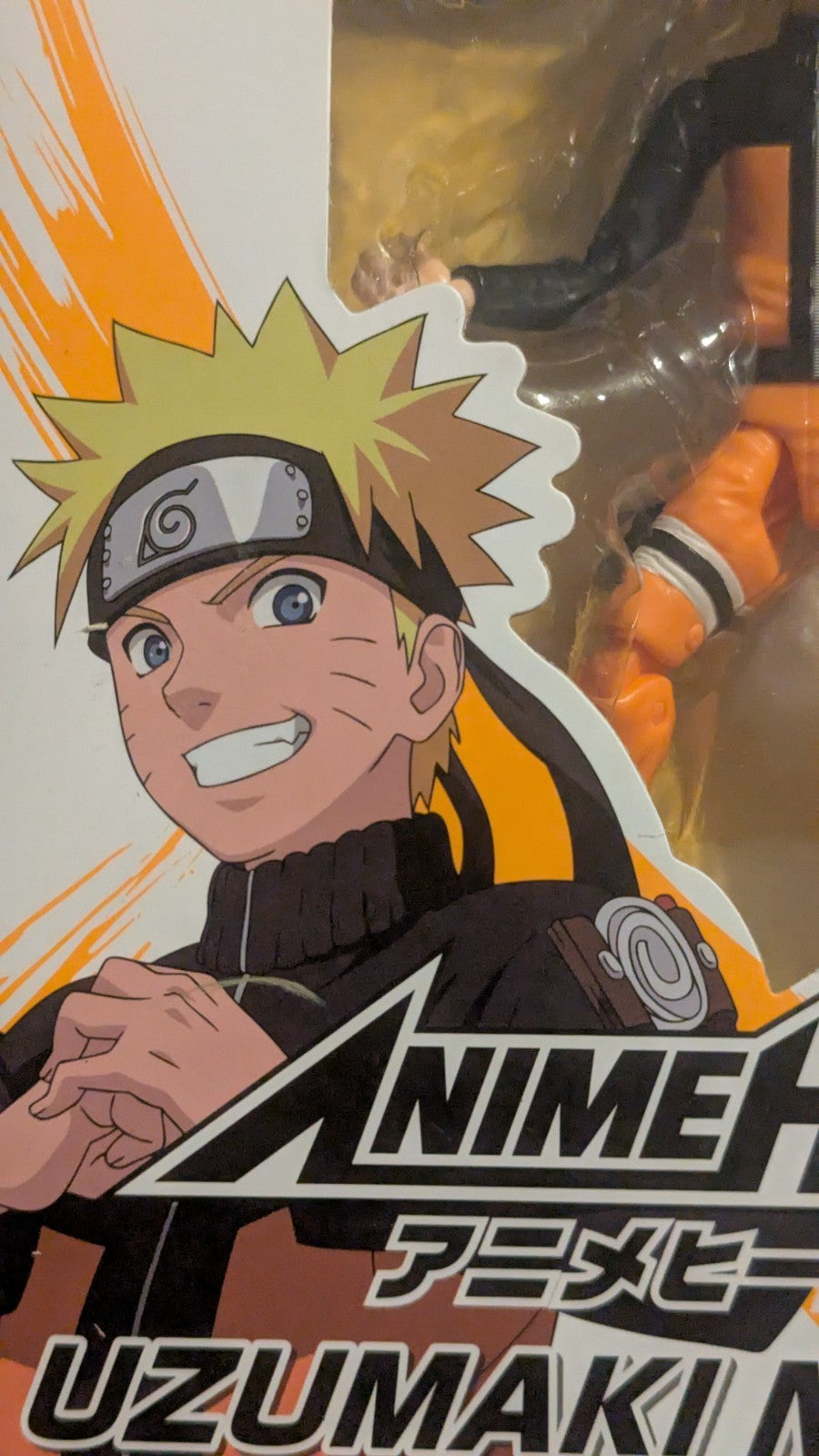 Bandai Naruto Shippuden Anime Hero Series  Uzumaki Naruto Action Figure