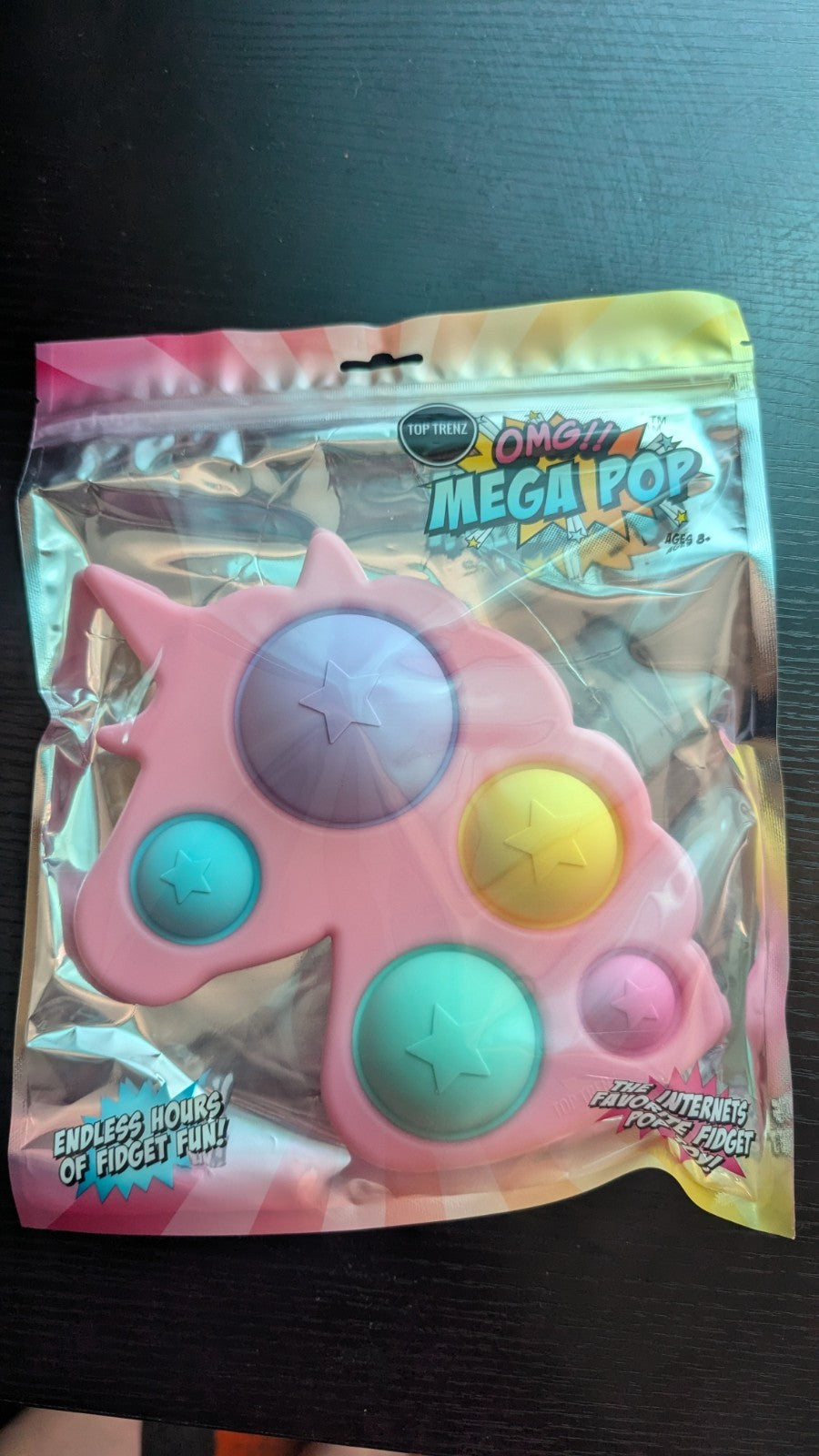 OMG Mega Pop Unicorn Popper, Fidget Toy