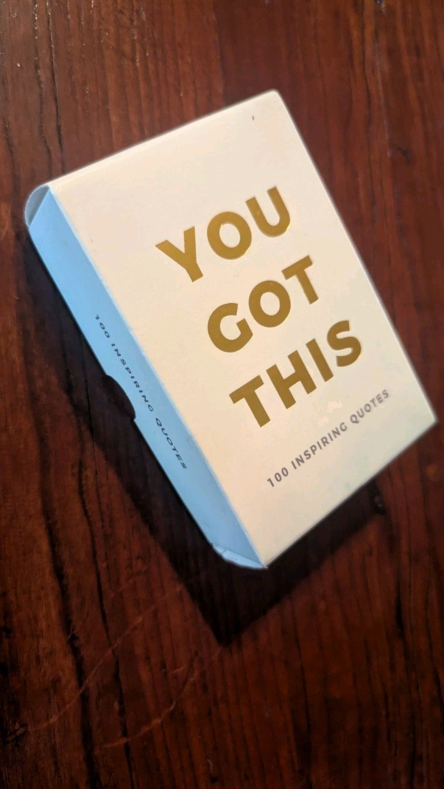 You Got This 100 Inspiring Quotes, Affirmation Cards Deck