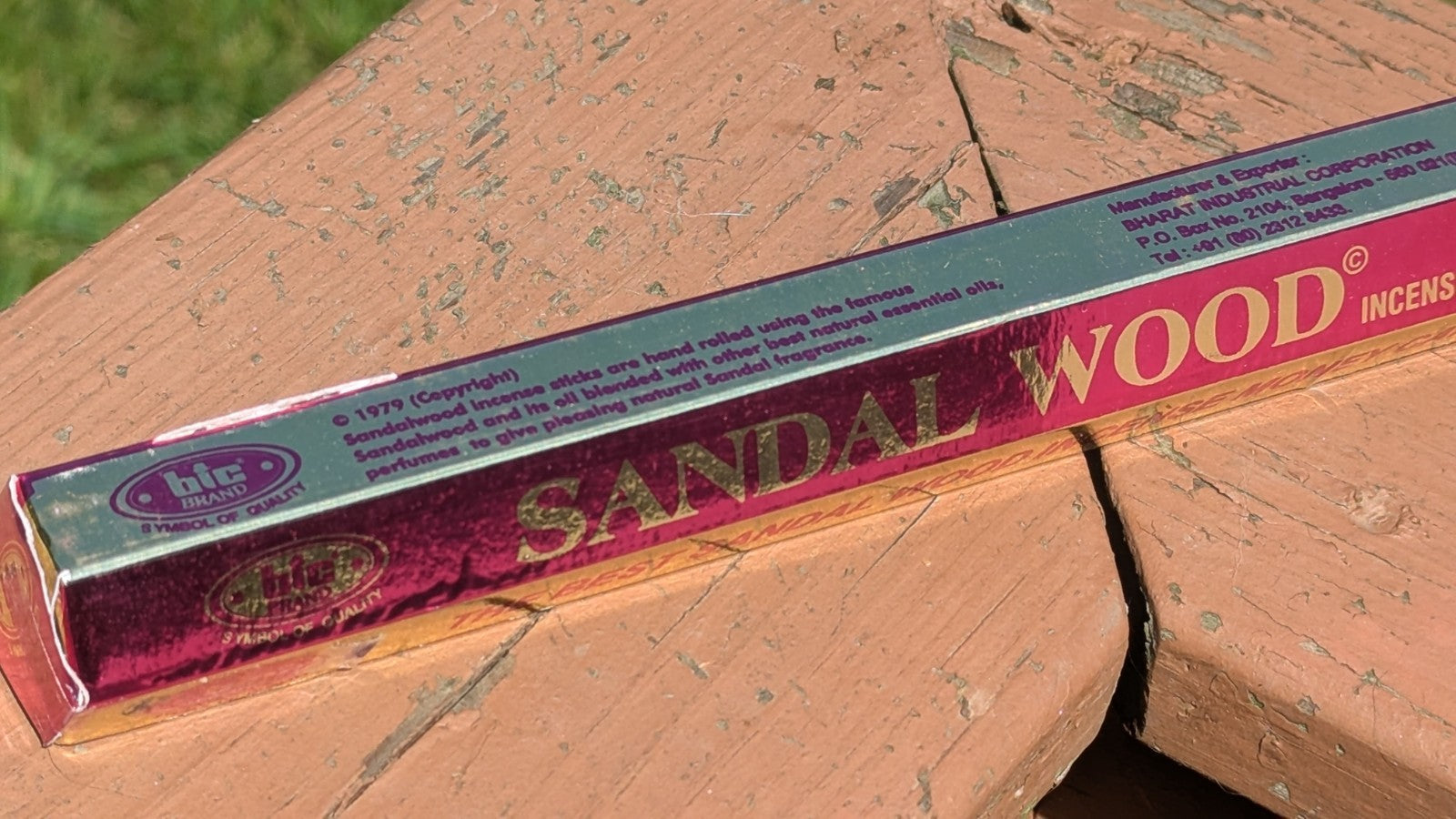 BIC Sandal Wood Incense Sticks, Fragrant, Aromatic 