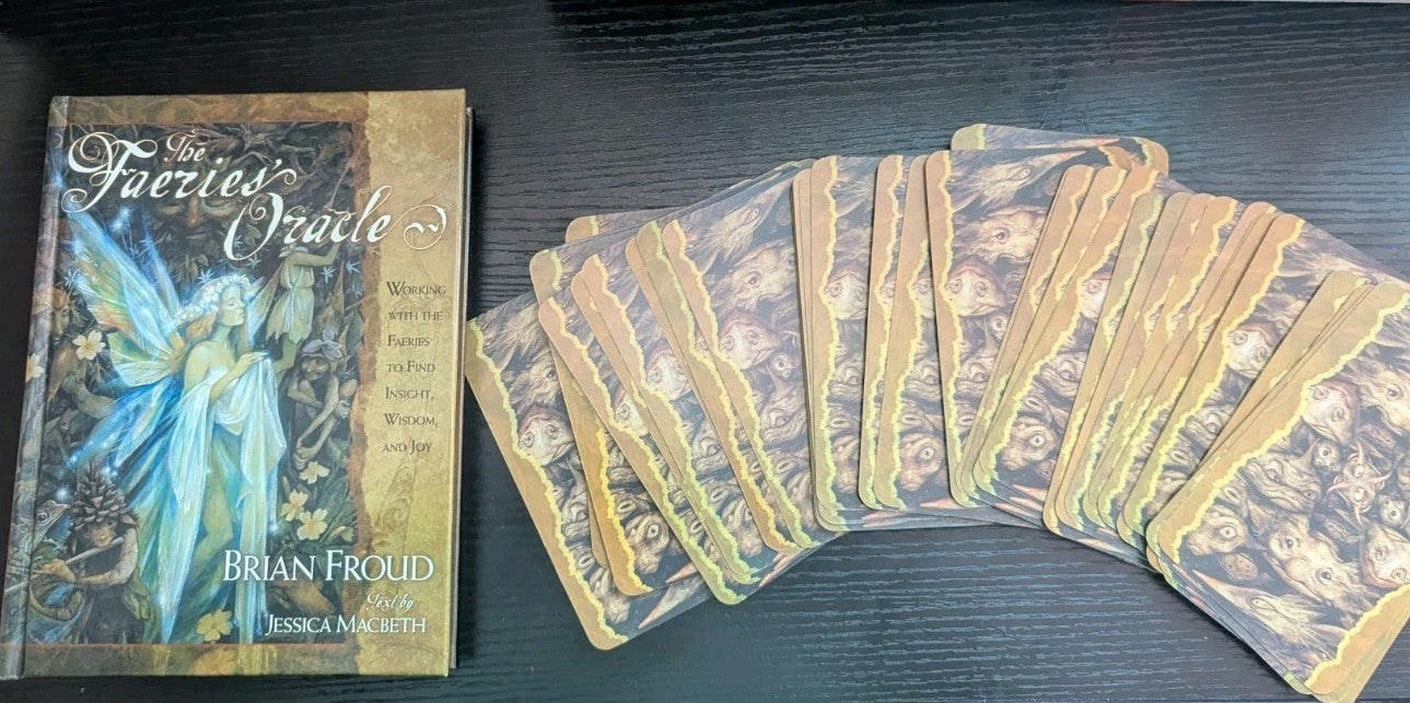 Brian Froud 'The Faeries' Oracle' Deck Complete Set with Guidebook 