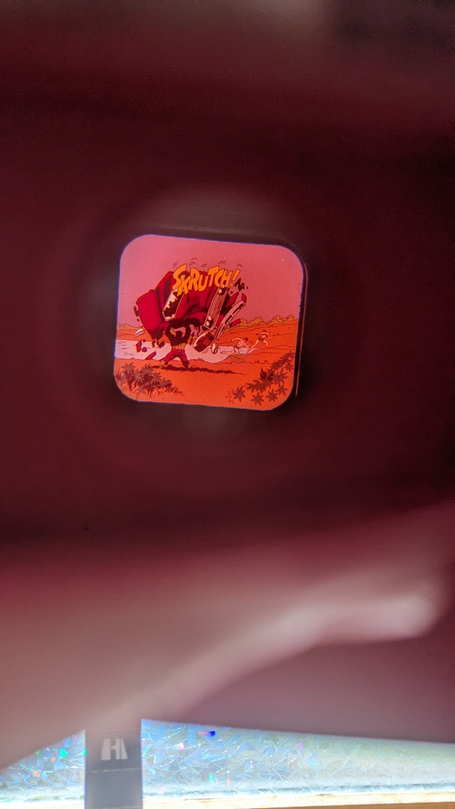 Vintage 1970s View-Master, Six Slides, Capt. America, Spiderman, Hulk, Dr....