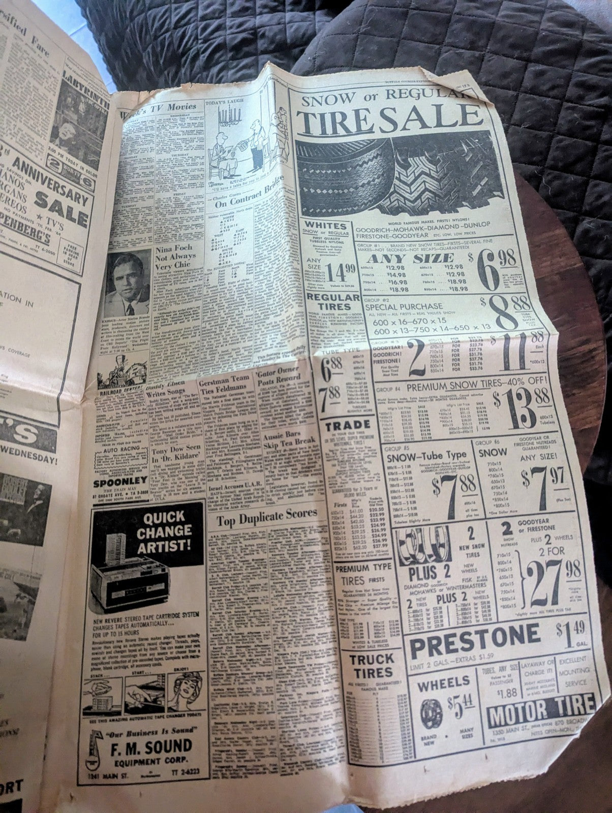 Vintage Buffalo Courier Express November 24, 1963 Newspaper, JFK Death