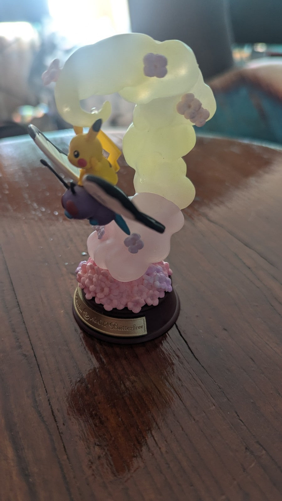 Re-Ment Pikach & Butterfree Swinging Figure, Swing Vignette, Pokemon, With Box