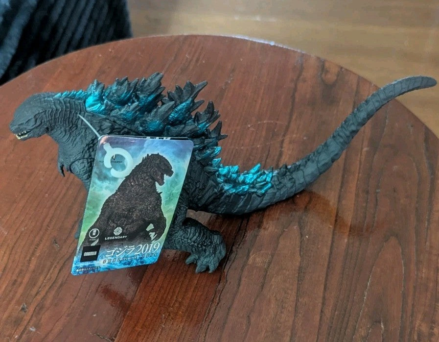 Toho 6 1/2" Tall GODZILLA Vinyl Figure with TAG, Legendary, USA Seller