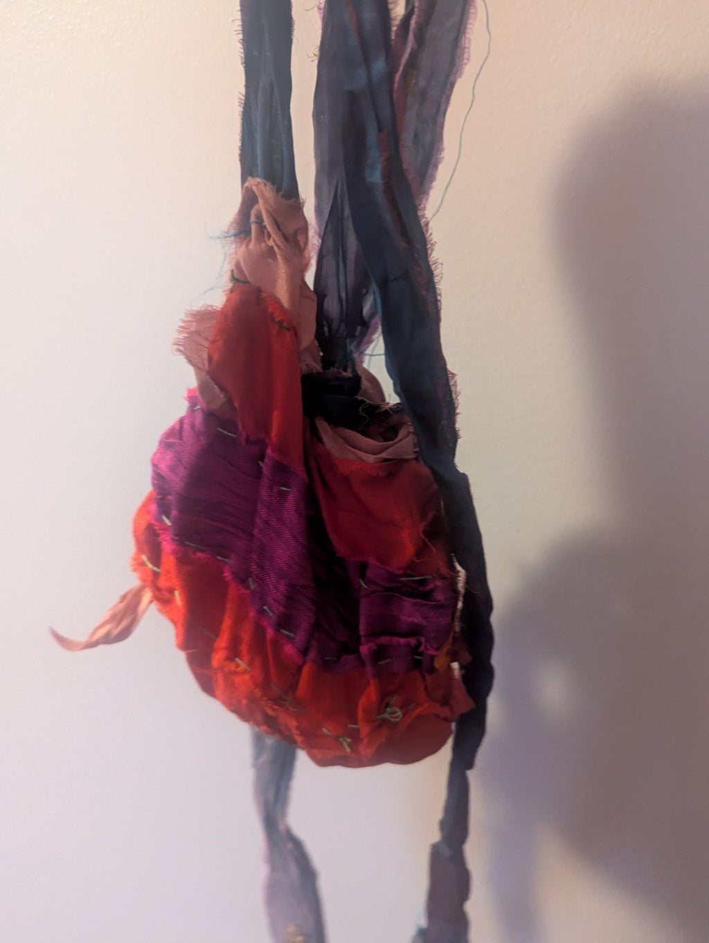 Peace & Abundance Gemstone Bundle, Handmade Drawstring Bag, Amethyst, Citrine..