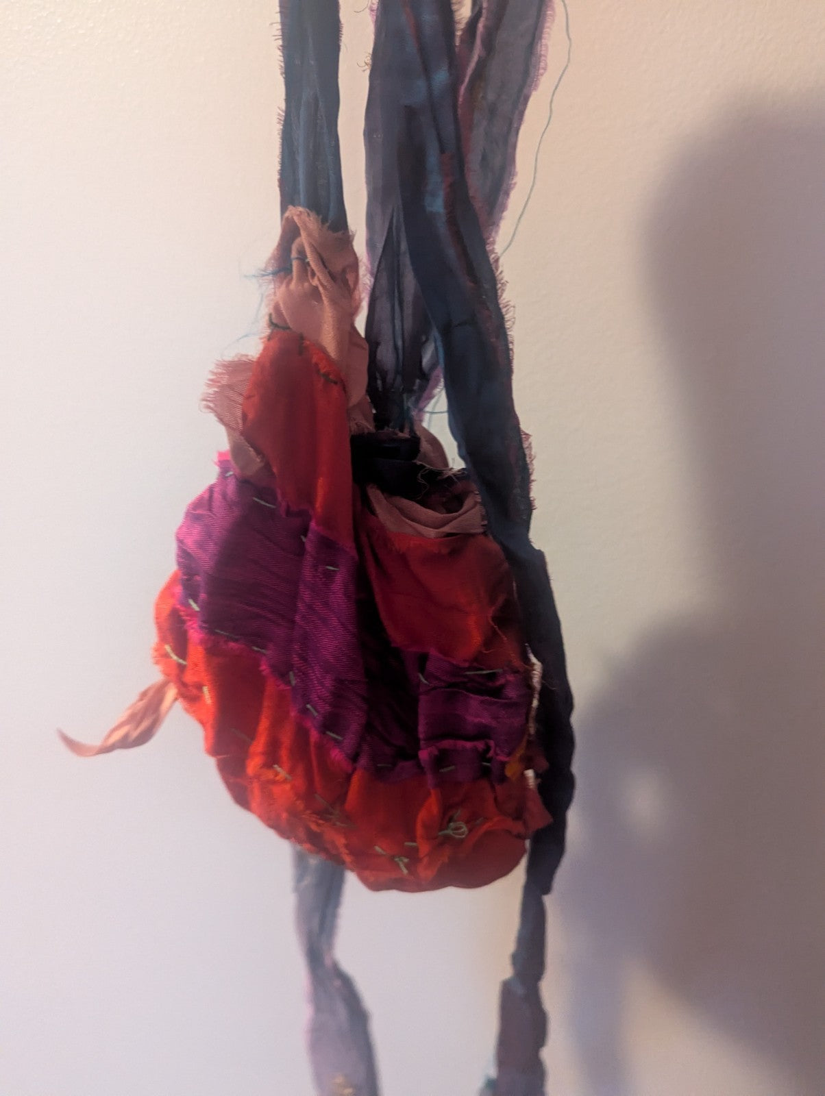 Peace & Abundance Gemstone Bundle, Handmade Drawstring Bag, Amethyst, Citrine..
