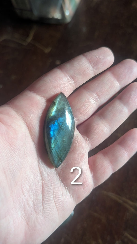 Mystery Multi fire Labradorite Cabochon, Random or Pick, Gorgeous, Flashy | Crystal Arborist