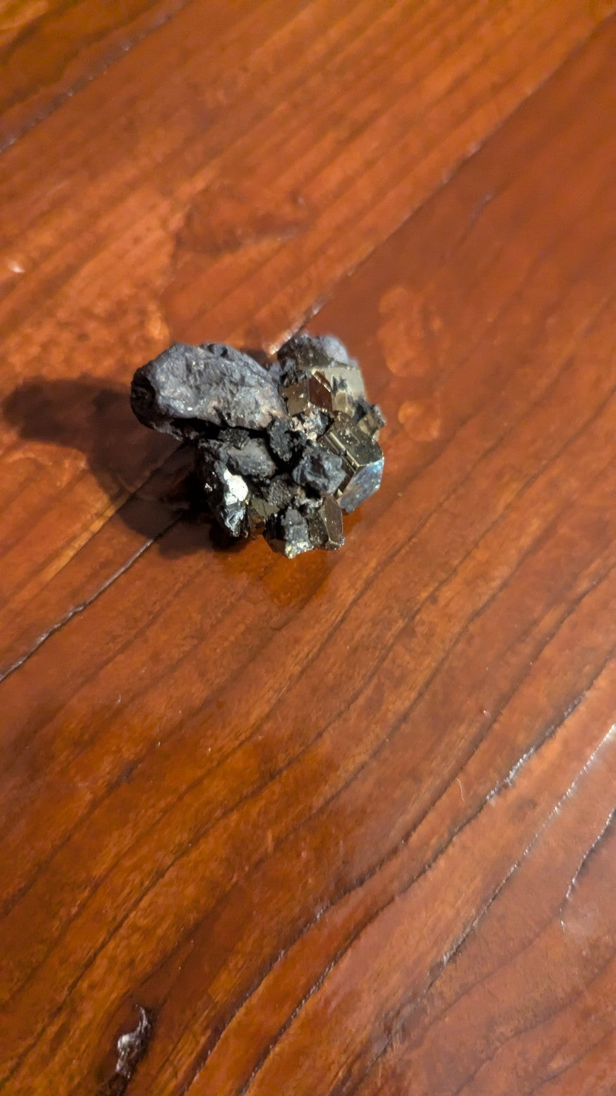 35G Natural Chalcopyrite Crystal Cluster Mineral Specimen Reiki
