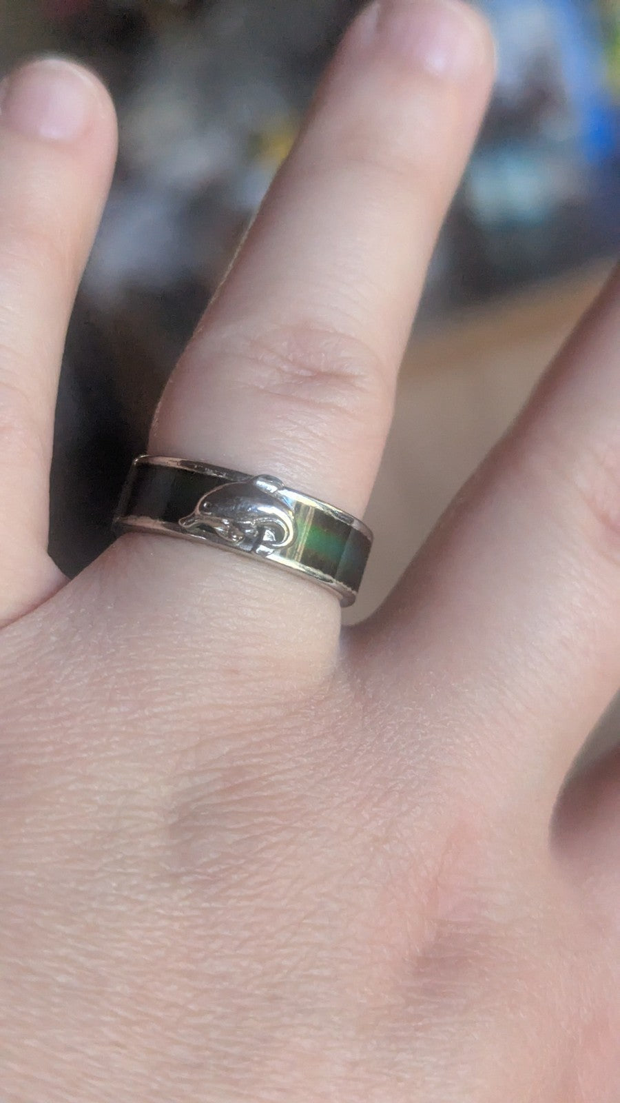 Vintage Dolphin Mood Ring