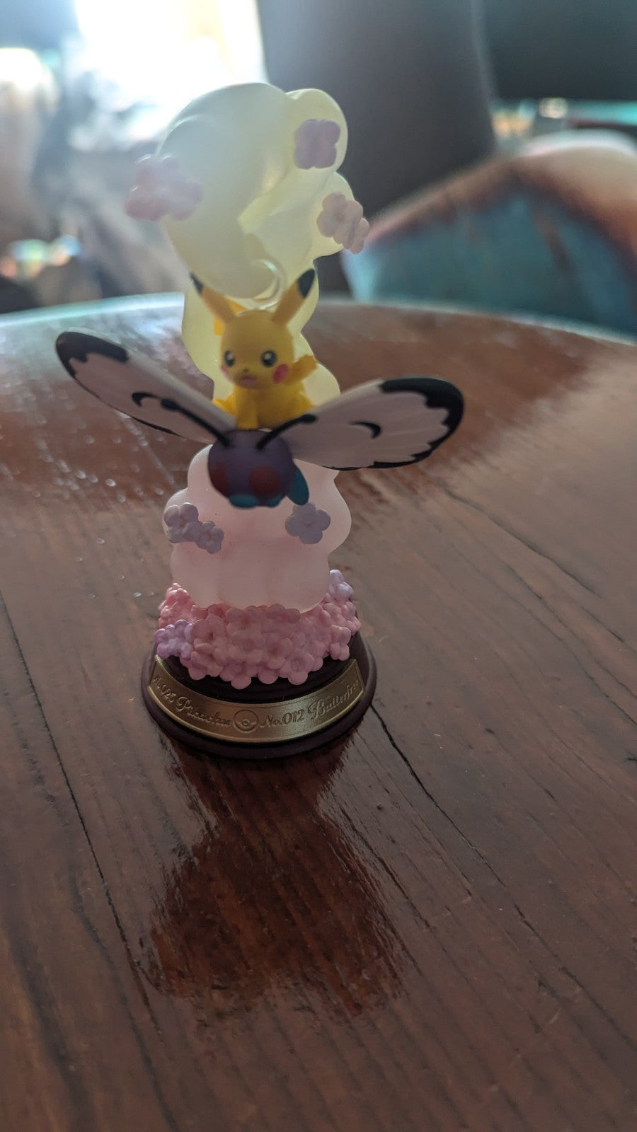 Re-Ment Pikach & Butterfree Swinging Figure, Swing Vignette, Pokemon, With Box
