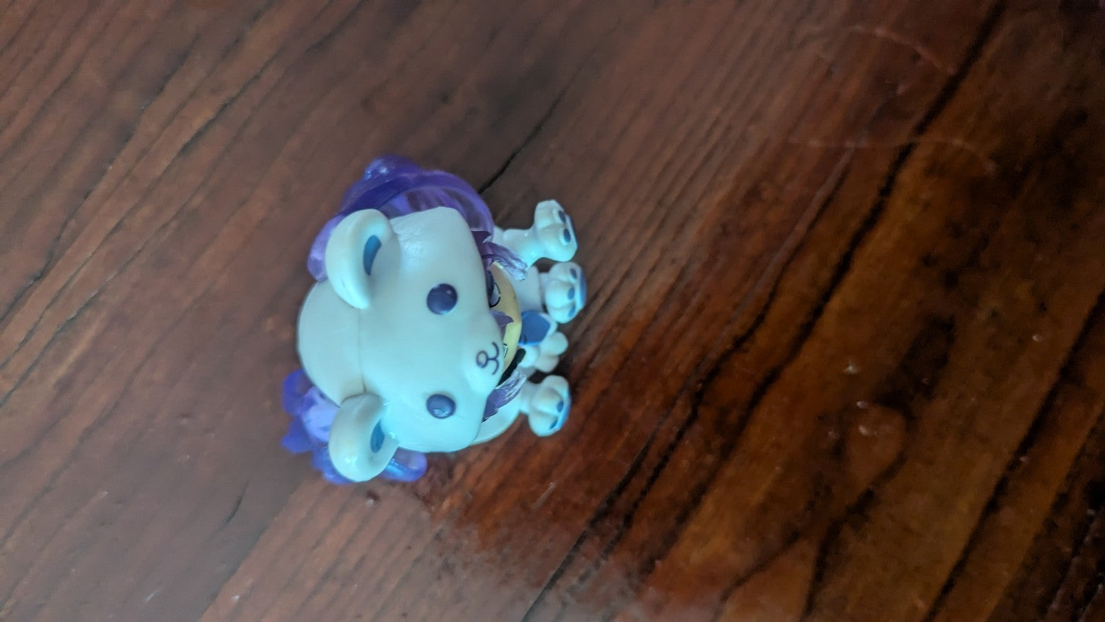 Hatsune Miku Anime Figure, Purple, Chibi, Vocaloid, Polar Bear, Hard To Find