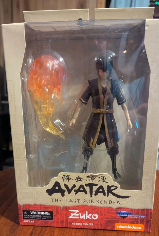 Zuko, Avatar: The Last Airbender, Diamond Select Figure | Crystal Arborist