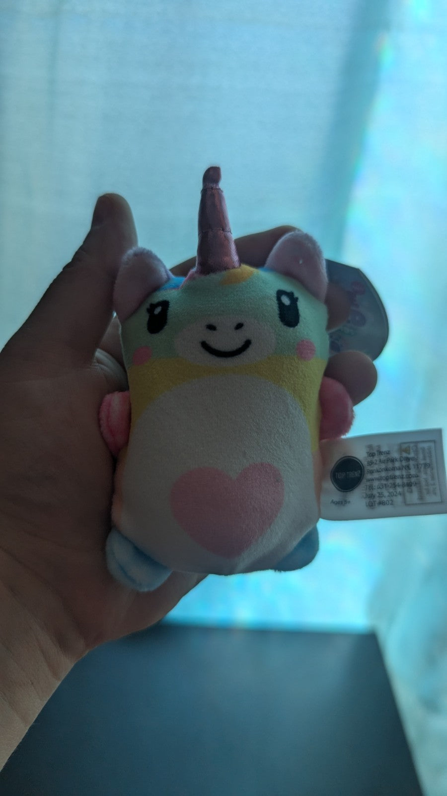 Bubble Stuffed, Maggie The Unicorn, Stress Toy, Fidget | Crystal Arborist