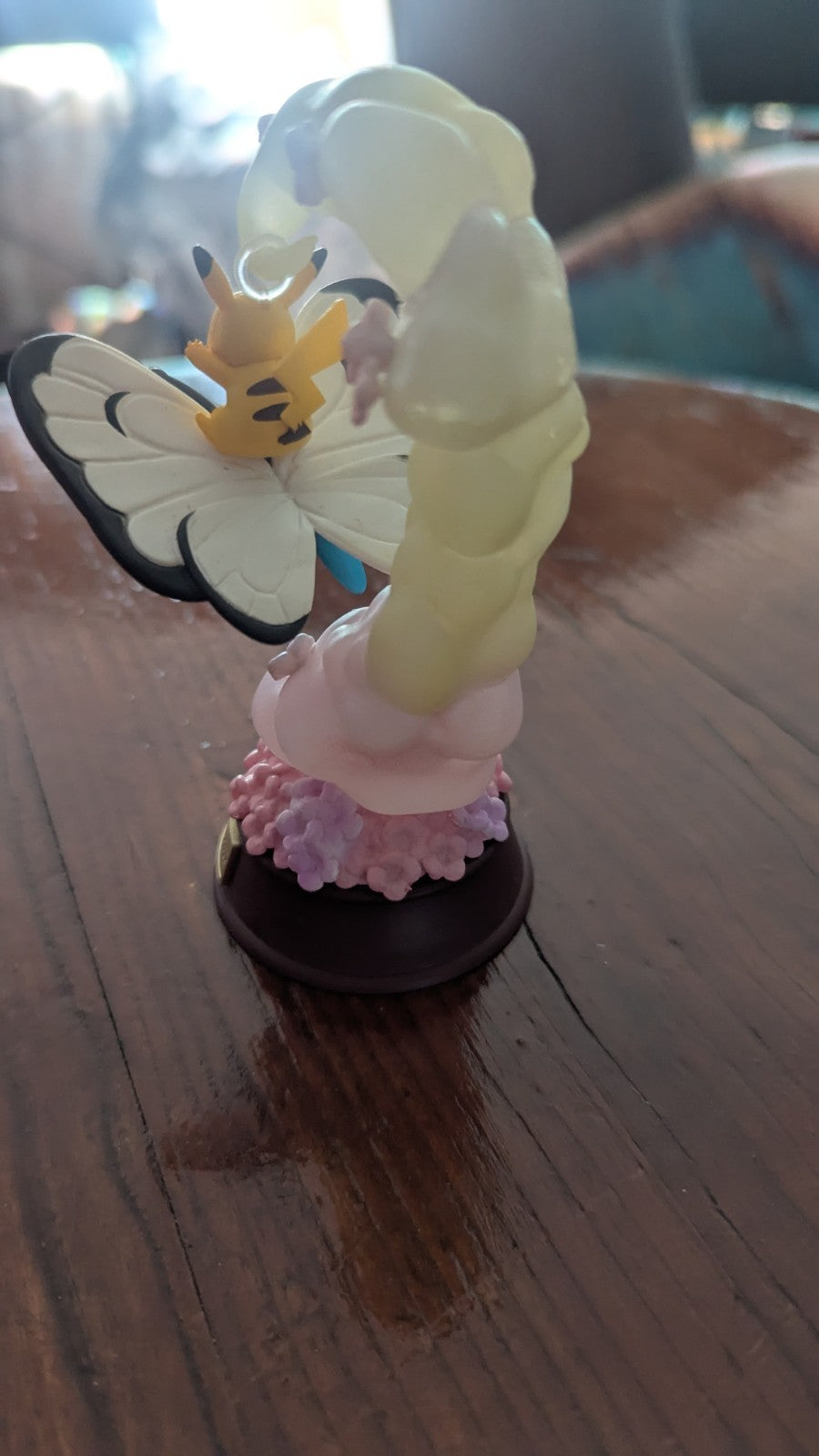 Re-Ment Pikach & Butterfree Swinging Figure, Swing Vignette, Pokemon, With Box