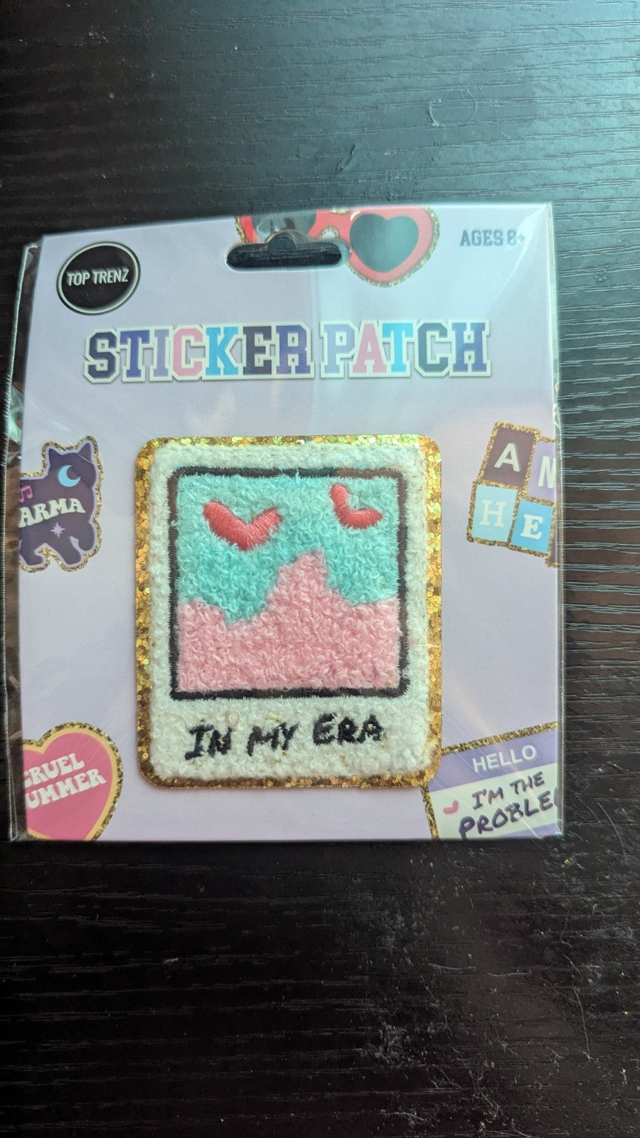 Sticker Patch, Photo Theme Fuzzy Sticker