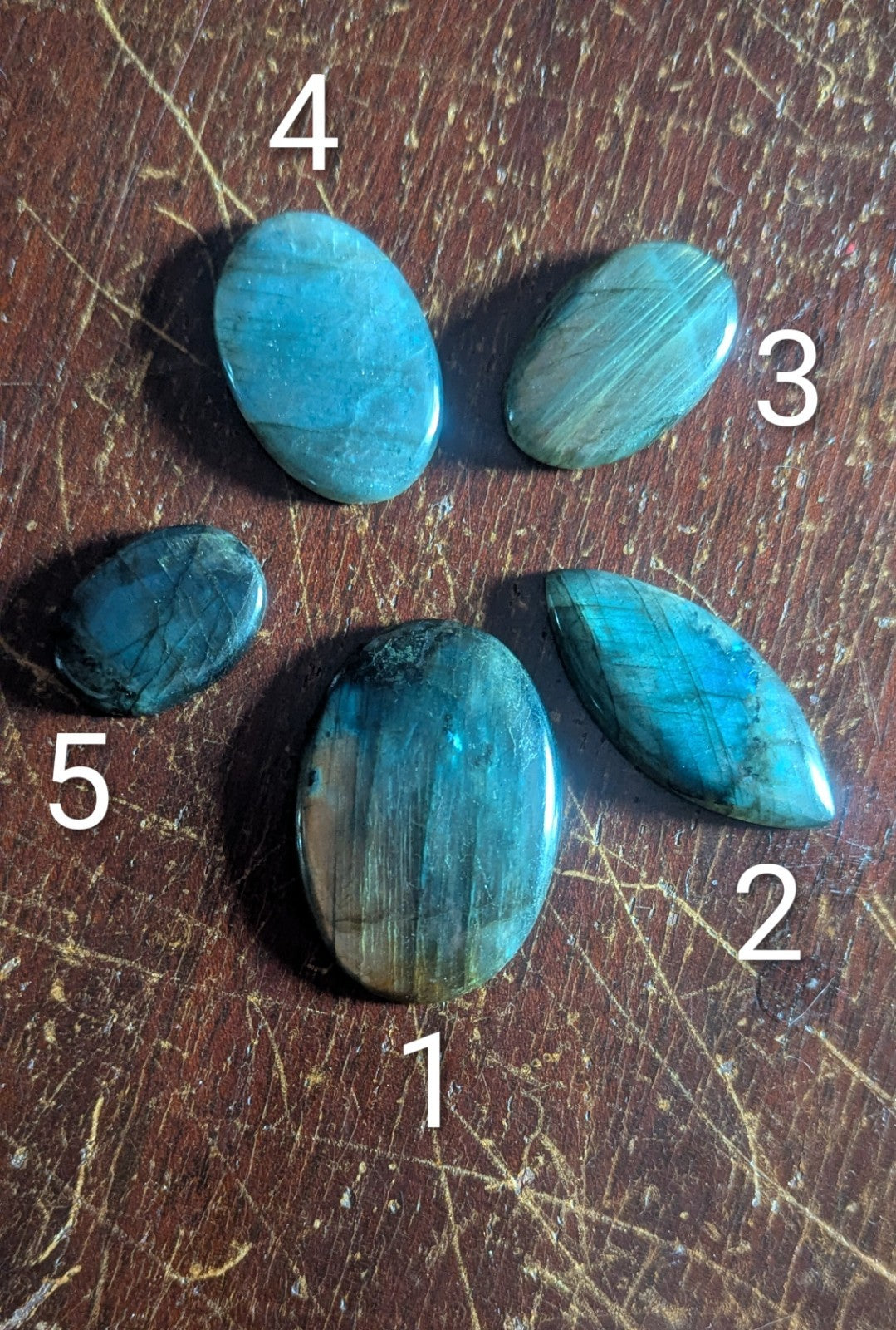 Mystery Multi fire Labradorite Cabochon, Random or Pick, Gorgeous, Flashy
