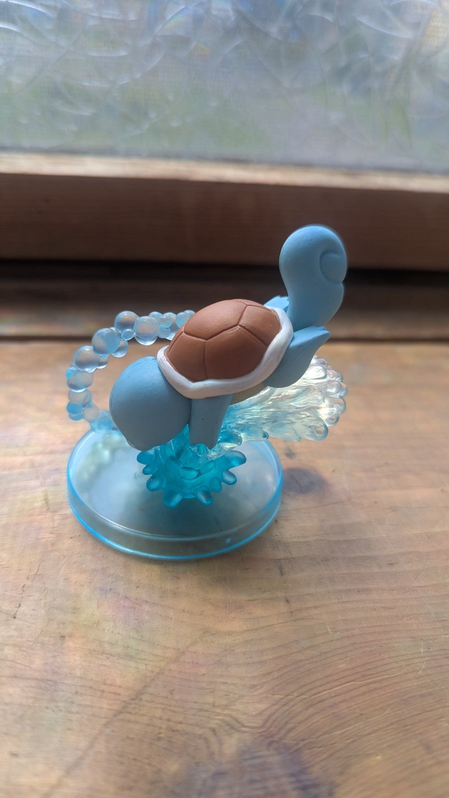 Pokémon Center Squirtle Zenigame Bubble Gallery Attack Anime Figure | Crystal Arborist