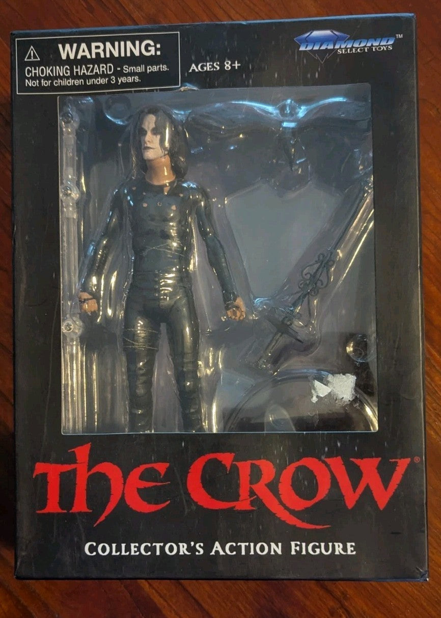 The Crow, Diamond Select Collector's Action Figure, Eric Draven, In Box | Crystal Arborist