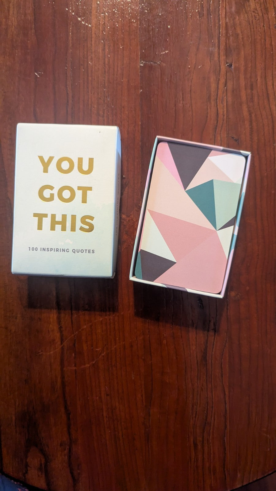 You Got This 100 Inspiring Quotes, Affirmation Cards Deck