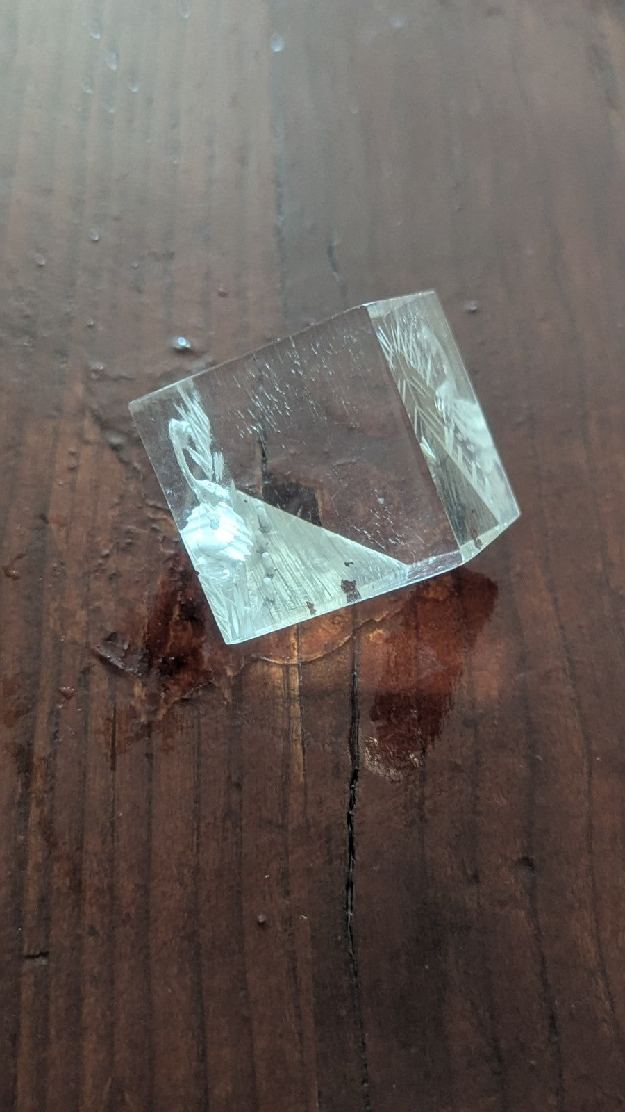 Small Vintage Swan Cube, Home Decor, Knickknack