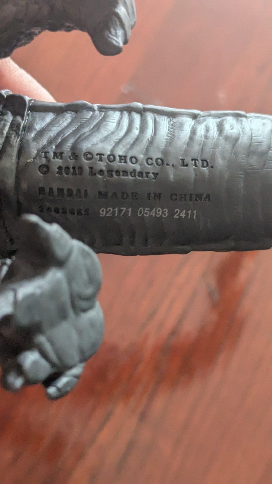 Toho 6 1/2" Tall GODZILLA Vinyl Figure with TAG, Legendary, USA Seller | Crystal Arborist